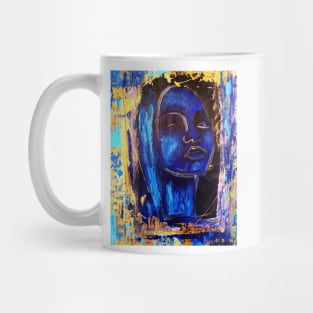 The blue madonna Mug